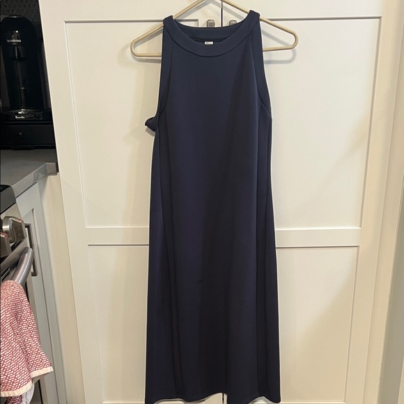 SPANX Midnight Blue Midi Dress - Picture 1 of 2
